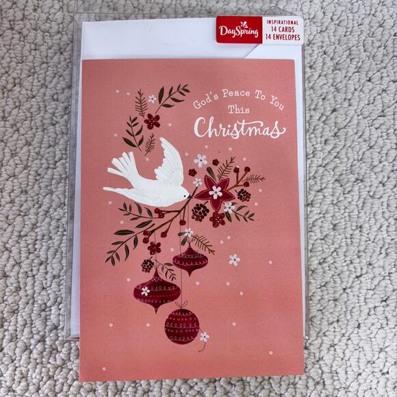 Dayspring Religious Box Christmas Cards & Envelopes Lot of 2 Designs Mostly Full - Picture 2 of 6